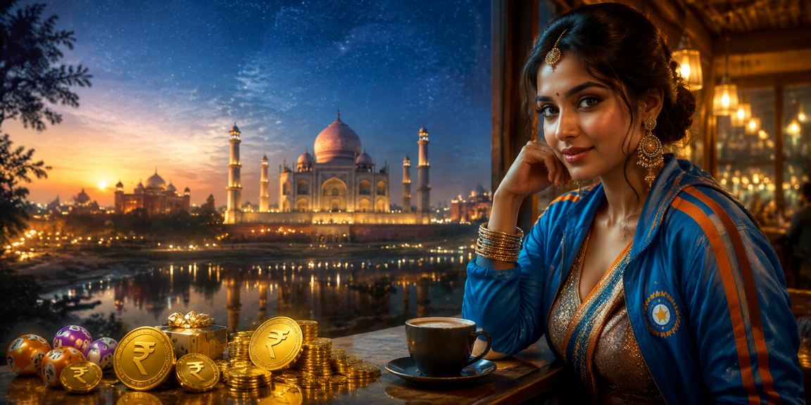 Cricket match live betting alongside Taj Mahal in Agra