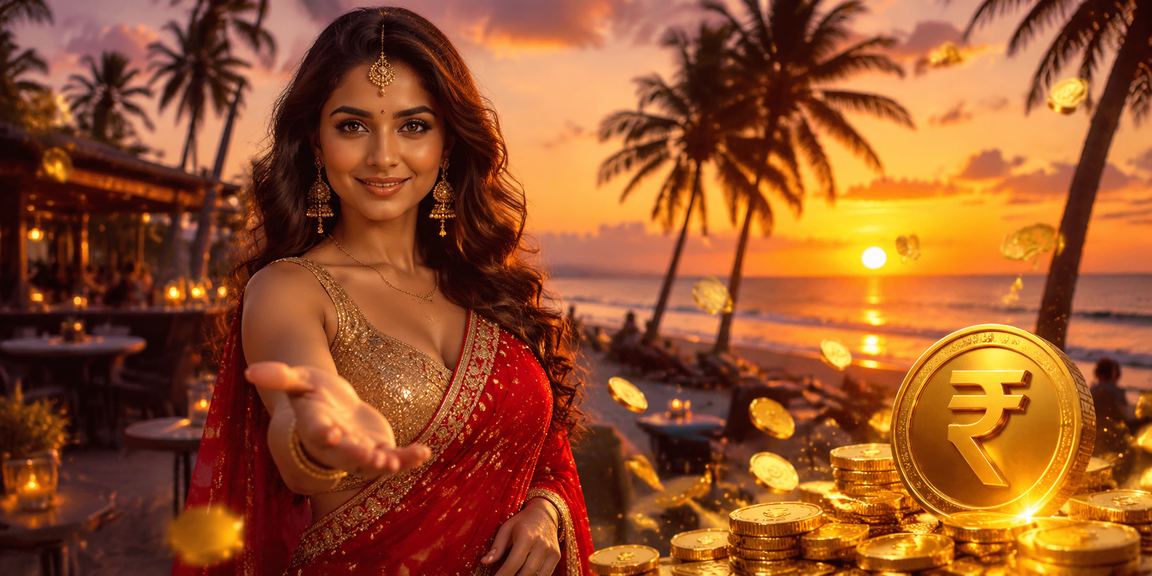 Teen Patti players enjoying coastal entertainment in Goa